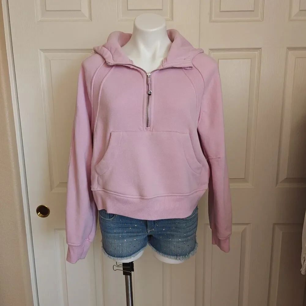 Manifest Offline cropped oversized 1/4 zip hoodie sz M